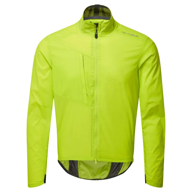 Altura Airstream Windproof Jacket in Lime-2